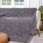 Ριχτάρι Charisma Cotton Solid / 180X230 / Anthracite